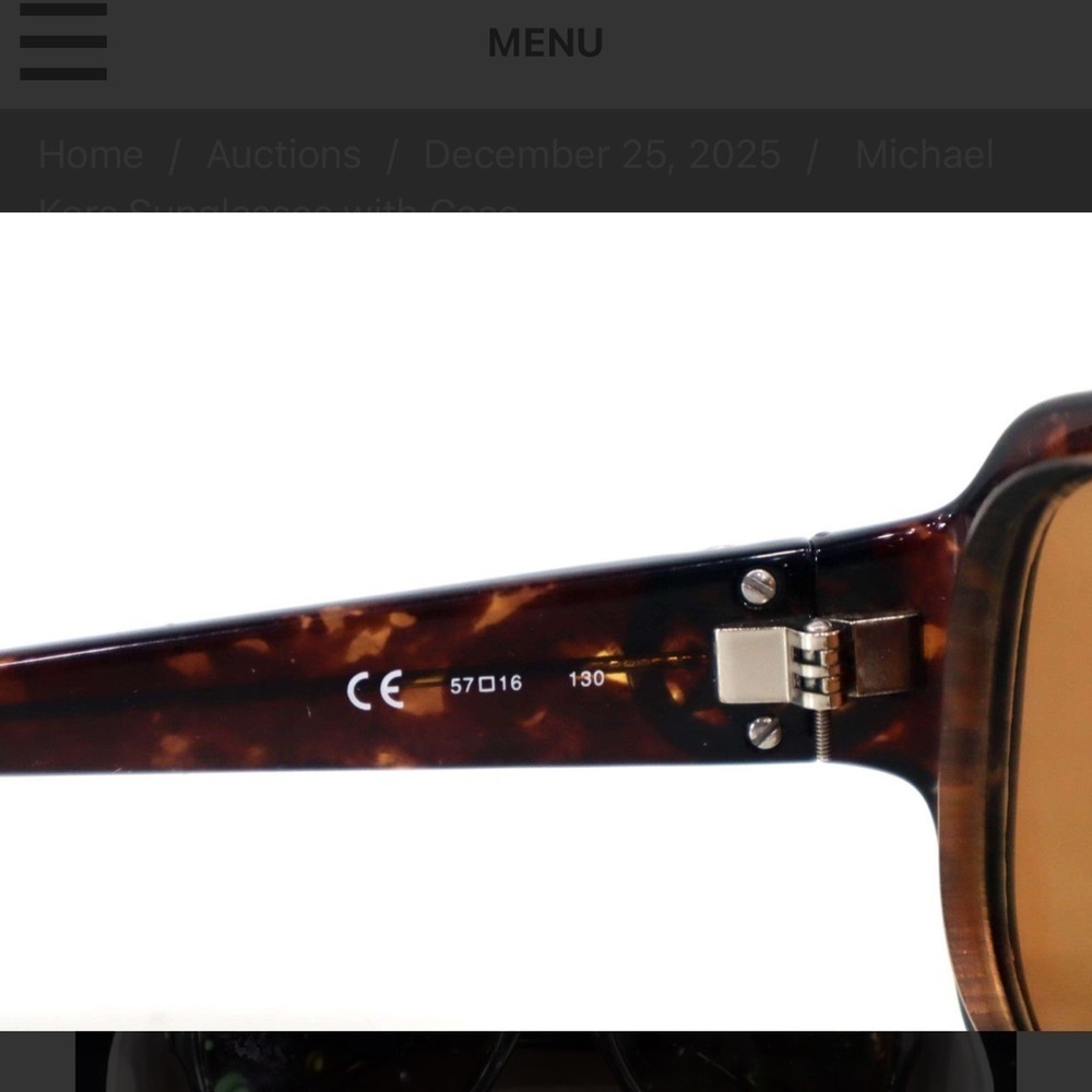 Michael Kors Sunglasses with Case - Picture 8 of 9